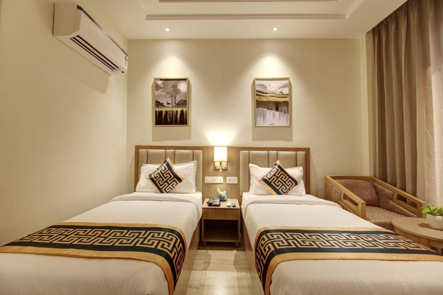 Hotel Grand Aerotech Neu-Delhi Exterior foto